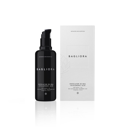 Bagliora Exfoliator 2% BHA +Hyaluronic Acid 100ml