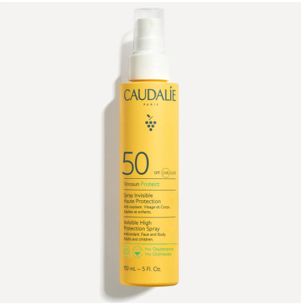 Caudalie Vinosun Invisible High Protection Spray SPF50 150 ml