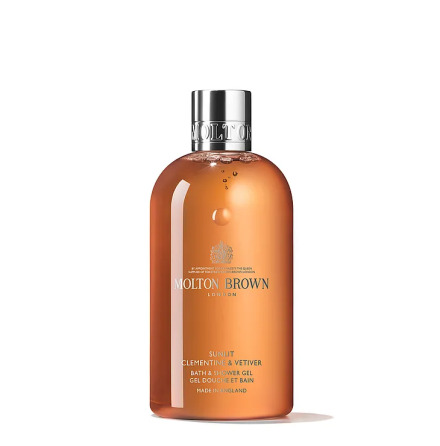 Molton Brown Sunlit Clementine &amp; Vetiver Bath &amp; Shower Gel 300ml