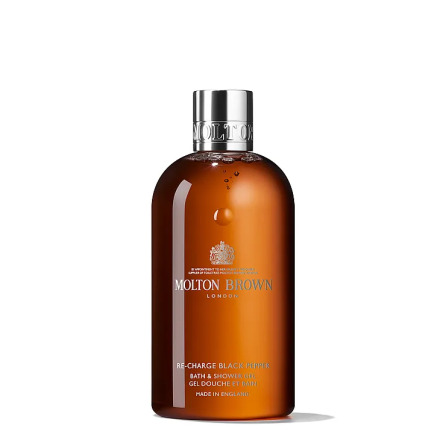 Molton Brown Re-charge Black Pepper Bath &amp; Shower Gel 300ml